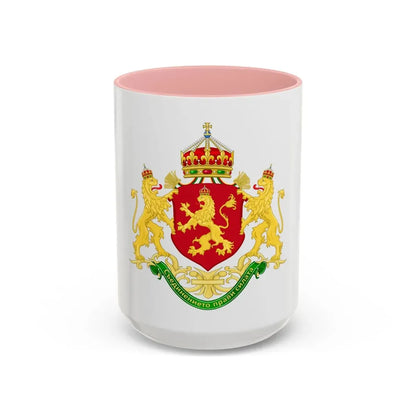 State Achievement of Bulgaria 1908-1946 - Accent Coffee Mug 15oz Pink - Go Mug Yourself