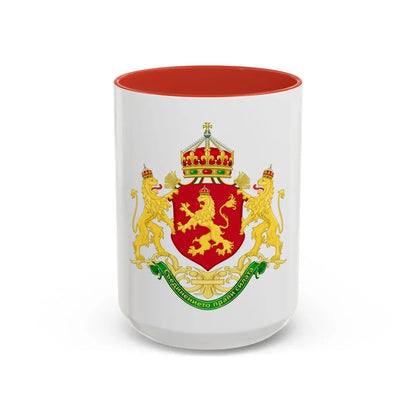 State Achievement of Bulgaria 1908-1946 - Accent Coffee Mug 15oz Red - Go Mug Yourself