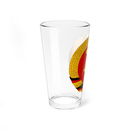State arms of the German Democratic Republic (Coat of Arms) Pint Glass 16oz - Go Mug Yourself