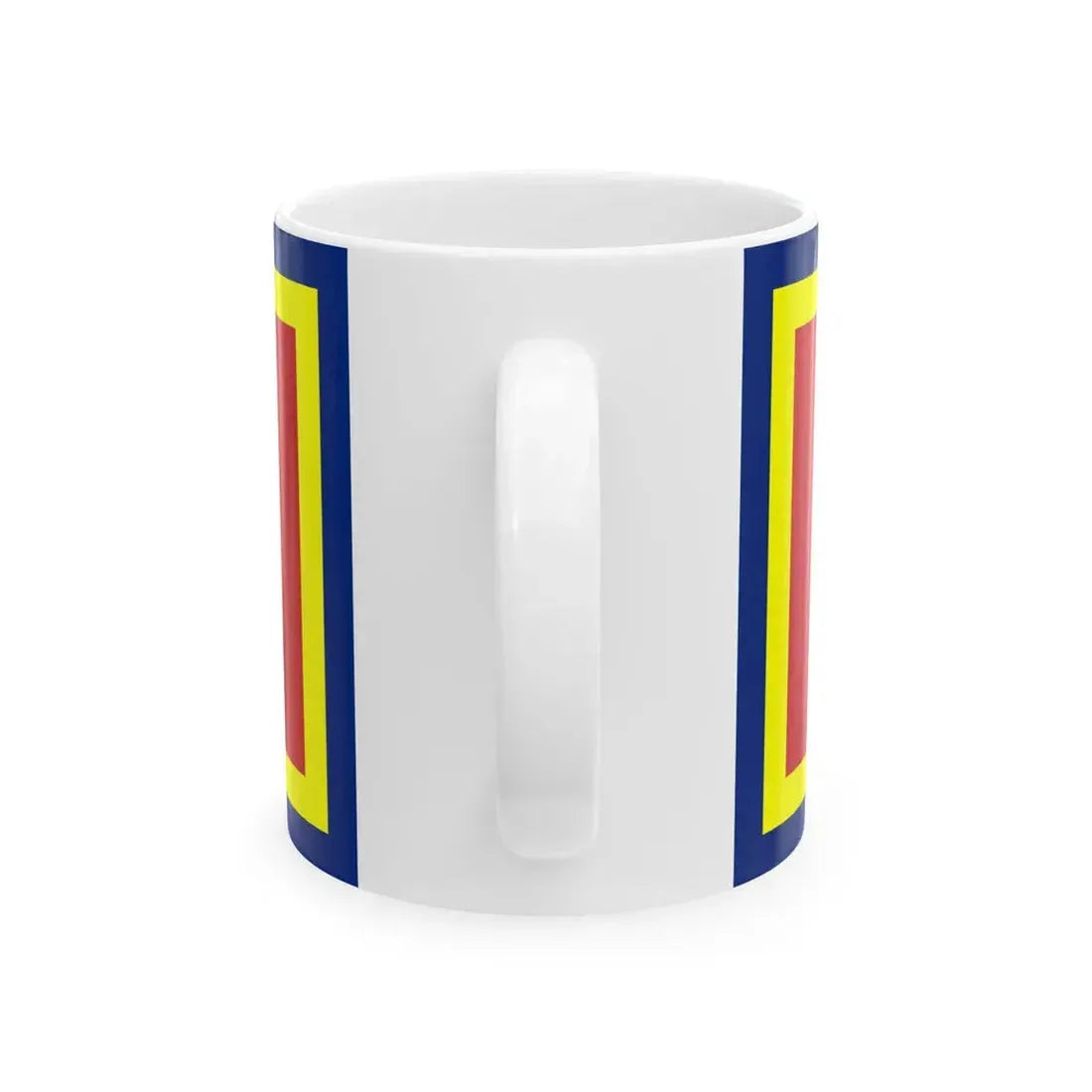 State Ceremonial Flag of Johor (Malaysia) White Coffee Mug - Go Mug Yourself
