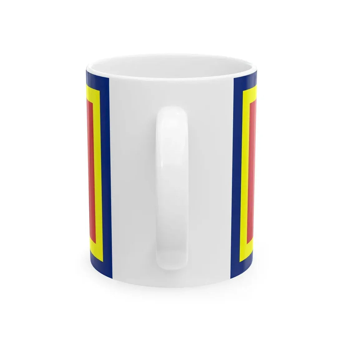 State Ceremonial Flag of Johor (Malaysia) White Coffee Mug - Go Mug Yourself