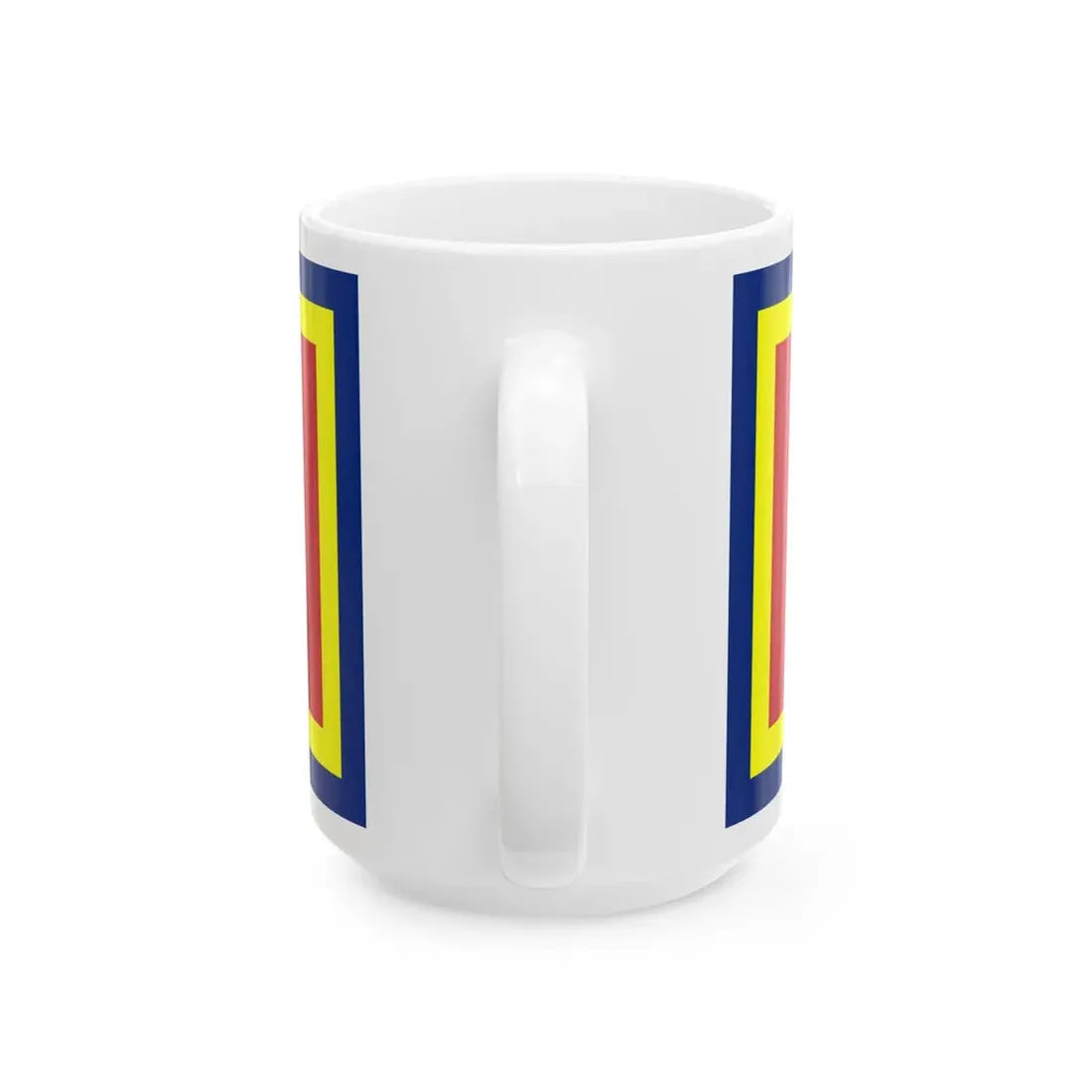 State Ceremonial Flag of Johor (Malaysia) White Coffee Mug - Go Mug Yourself