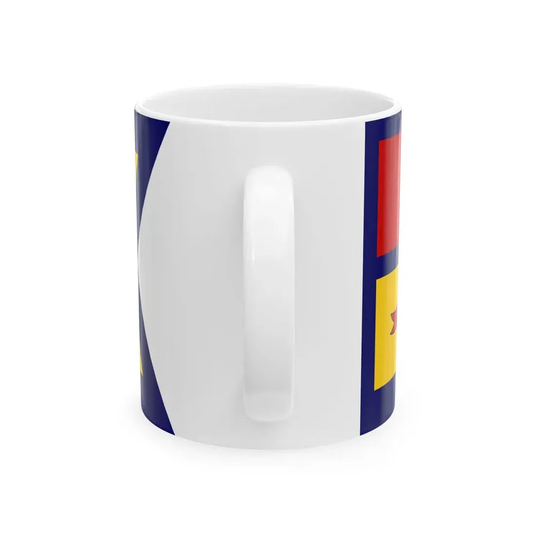 State Ceremonial Flag of Kelantan (Malaysia) White Coffee Mug - Go Mug Yourself