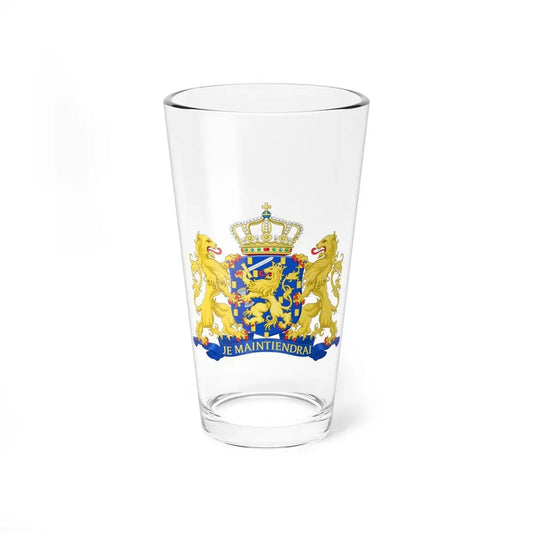 State coat of arms of the Netherlands - Pint Glass 16oz 16oz - Go Mug Yourself