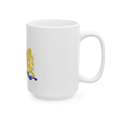 State coat of arms of the Netherlands - White Coffee Mug - Go Mug Yourself