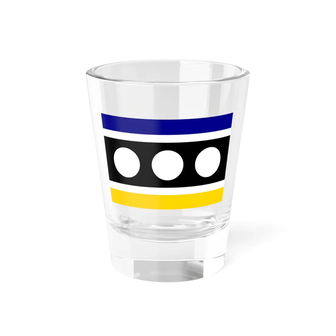 State Colors Penn Banner (United States) Shot Glass 1.5oz 1.5oz - Go Mug Yourself