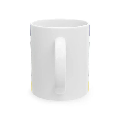 State Colors Penn Banner (United States) White Coffee Mug - Go Mug Yourself