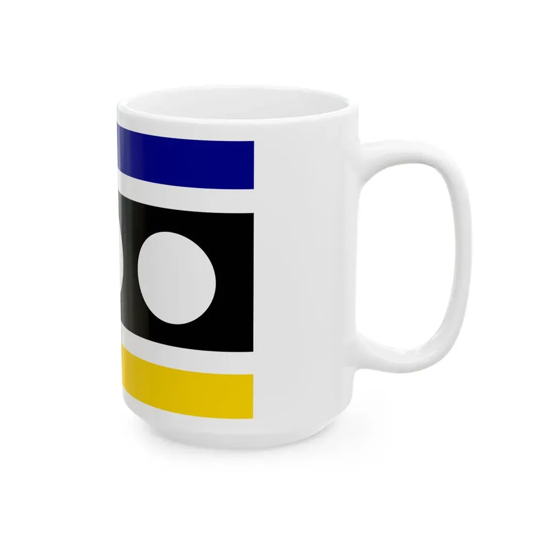 State Colors Penn Banner (United States) White Coffee Mug - Go Mug Yourself
