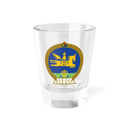 State emblem of Mongolia (Mongolia) (Coat of Arms) Shot Glass 1.5oz 1.5oz - Go Mug Yourself