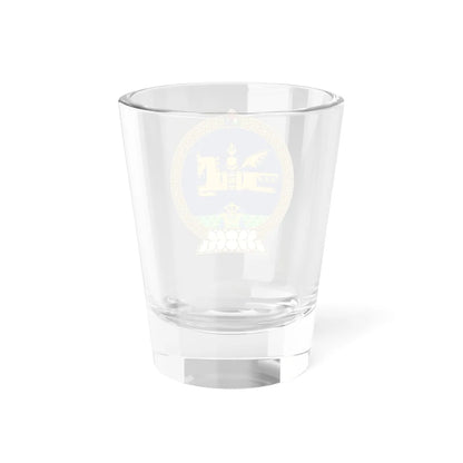 State emblem of Mongolia (Mongolia) (Coat of Arms) Shot Glass 1.5oz - Go Mug Yourself
