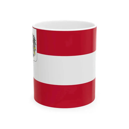 State Ensign of Austria 1929-1934 (Austria) White Coffee Mug 11oz - Go Mug Yourself