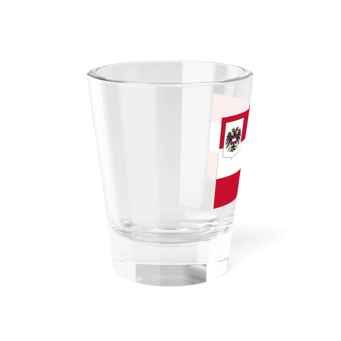State Ensign of Austria 1934-1938 (Austria) Shot Glass 1.5oz - Go Mug Yourself
