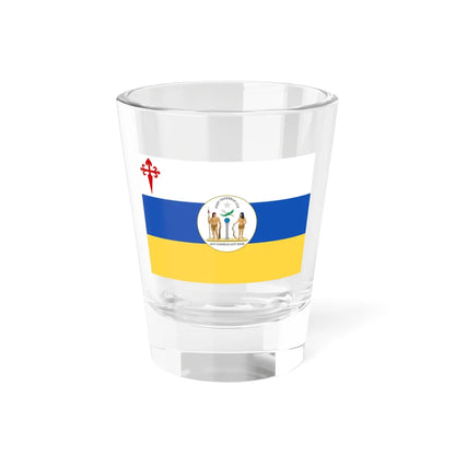 State Ensign of Chile 1813-1814 (Chile) Shot Glass 1.5oz 1.5oz - Go Mug Yourself