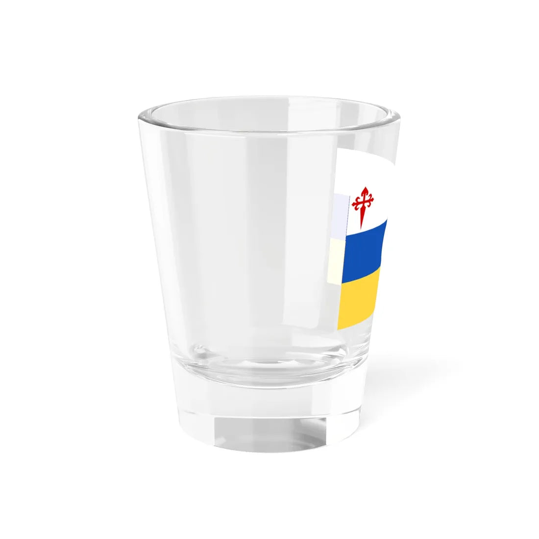 State Ensign of Chile 1813-1814 (Chile) Shot Glass 1.5oz - Go Mug Yourself