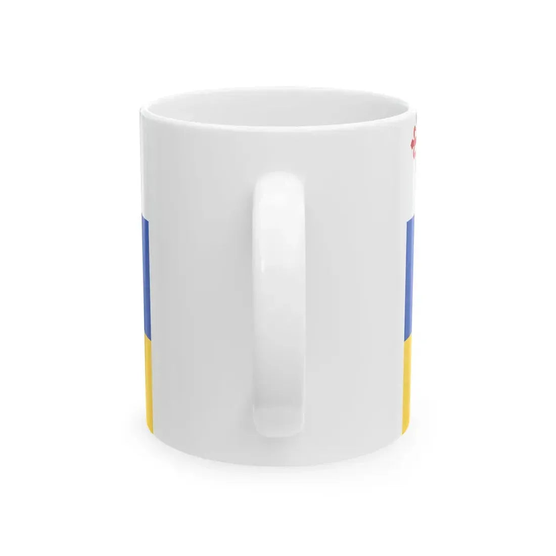 State Ensign of Chile 1813-1814 (Chile) White Coffee Mug - Go Mug Yourself