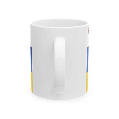 State Ensign of Chile 1813-1814 (Chile) White Coffee Mug - Go Mug Yourself