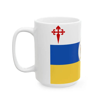 State Ensign of Chile 1813-1814 (Chile) White Coffee Mug - Go Mug Yourself