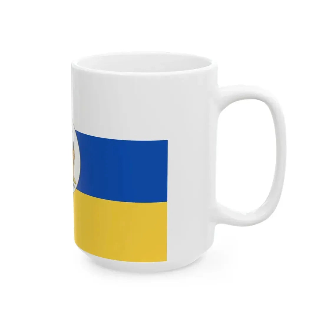 State Ensign of Chile 1813-1814 (Chile) White Coffee Mug - Go Mug Yourself