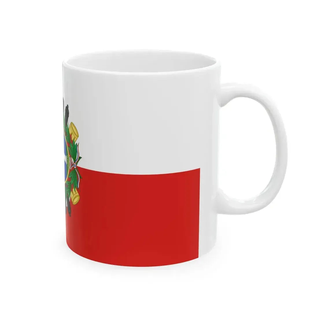 State Ensign of Chile 1819-1834 (Chile) White Coffee Mug - Go Mug Yourself