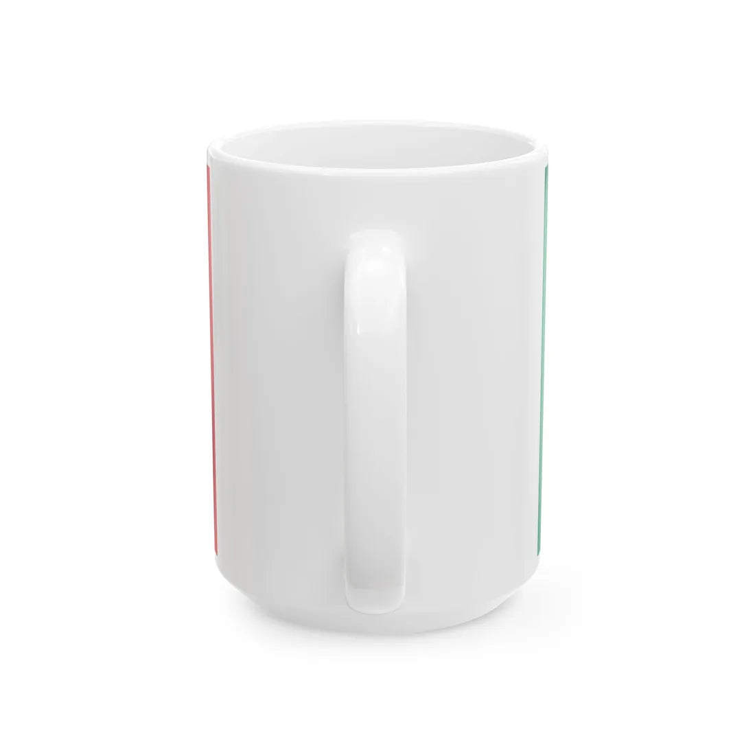 State ensign of Italy 2003-2006 (Italy) White Coffee Mug - Go Mug Yourself