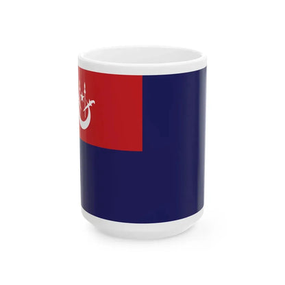State Ensign of Kelantan (Malaysia) White Coffee Mug 15oz - Go Mug Yourself