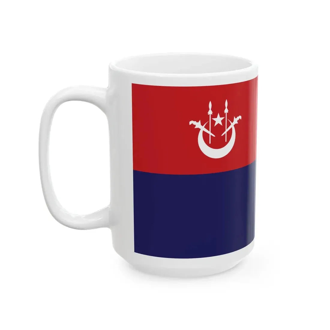 State Ensign of Kelantan (Malaysia) White Coffee Mug - Go Mug Yourself
