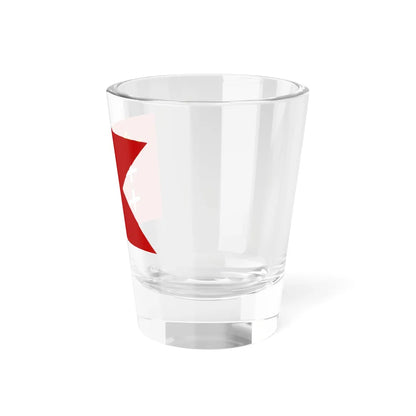 State Ensign of the Free City of Danzig Dienstflagge (Poland) Shot Glass 1.5oz - Go Mug Yourself