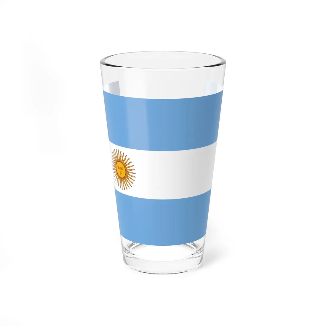 State flag of Argentina 1913-1941 (Argentina) Pint Glass 16oz 16oz - Go Mug Yourself