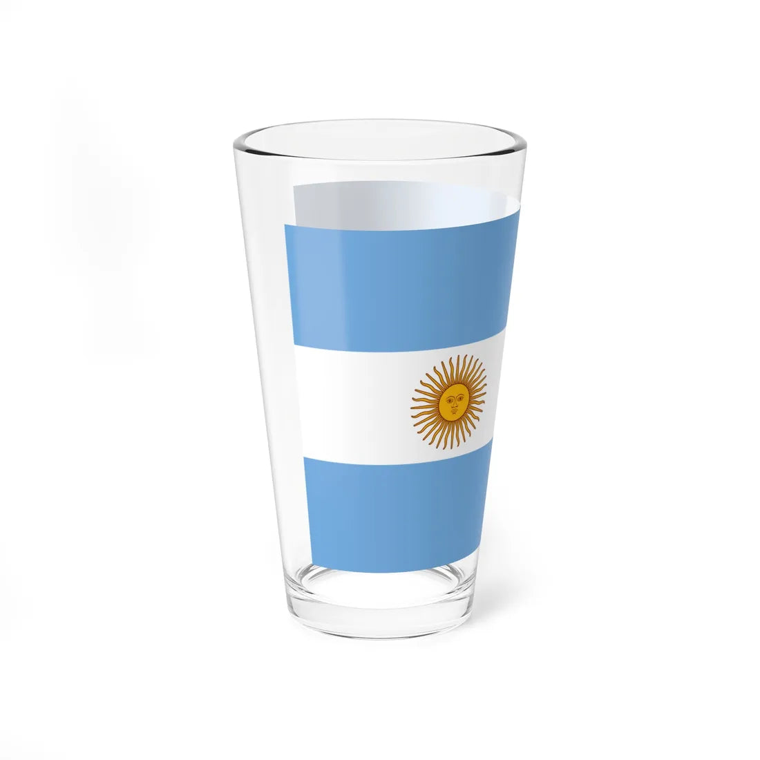 State flag of Argentina 1913-1941 (Argentina) Pint Glass 16oz - Go Mug Yourself