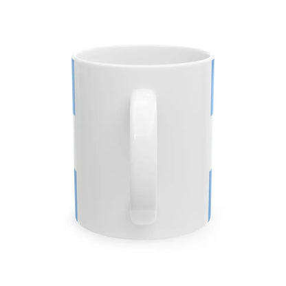 State flag of Argentina 1913-1941 (Argentina) White Coffee Mug - Go Mug Yourself
