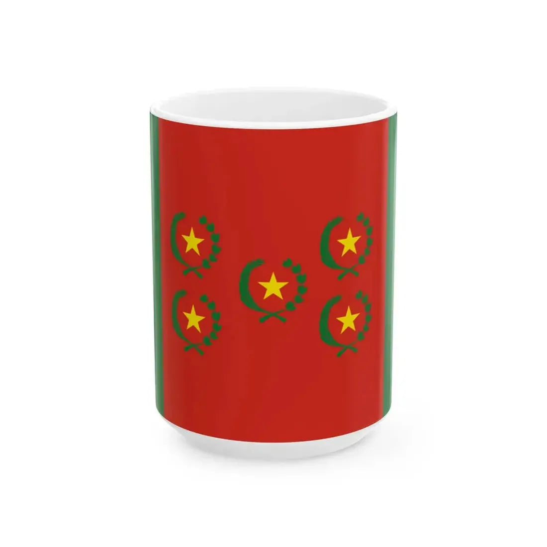 State flag of Bolivia 1825-1826 (Bolivia) White Coffee Mug 15oz - Go Mug Yourself