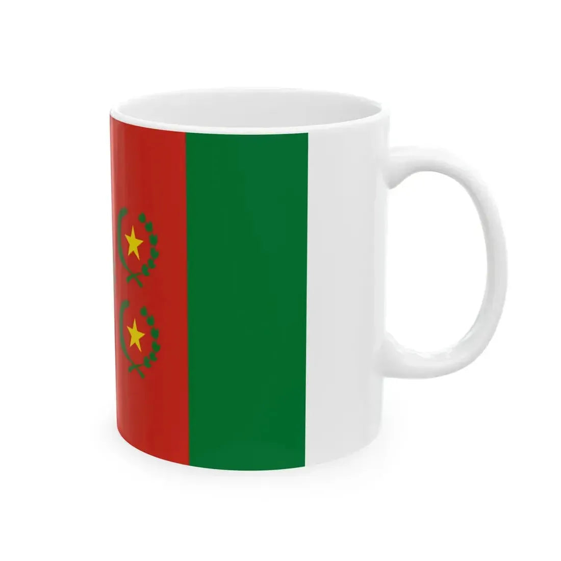 State flag of Bolivia 1825-1826 (Bolivia) White Coffee Mug - Go Mug Yourself