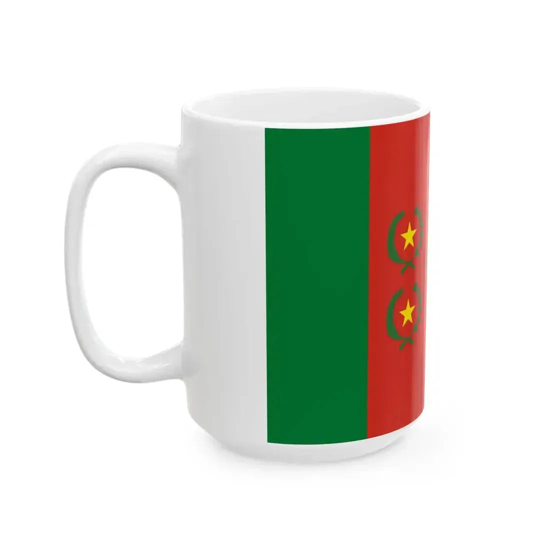 State flag of Bolivia 1825-1826 (Bolivia) White Coffee Mug - Go Mug Yourself