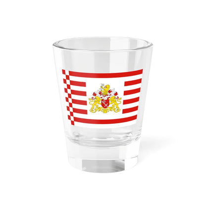State flag of Bremen (Germany) Shot Glass 1.5oz 1.5oz - Go Mug Yourself