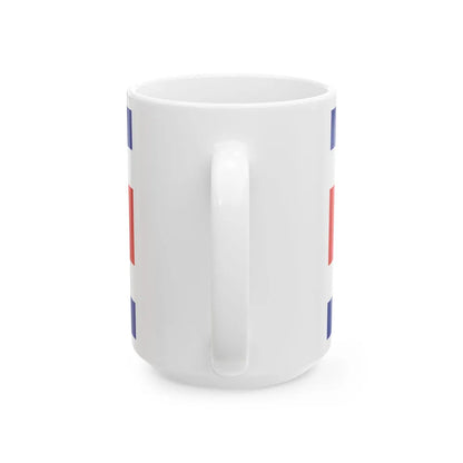 State Flag of Costa Rica 1906-1964 (Costa Rica) White Coffee Mug - Go Mug Yourself