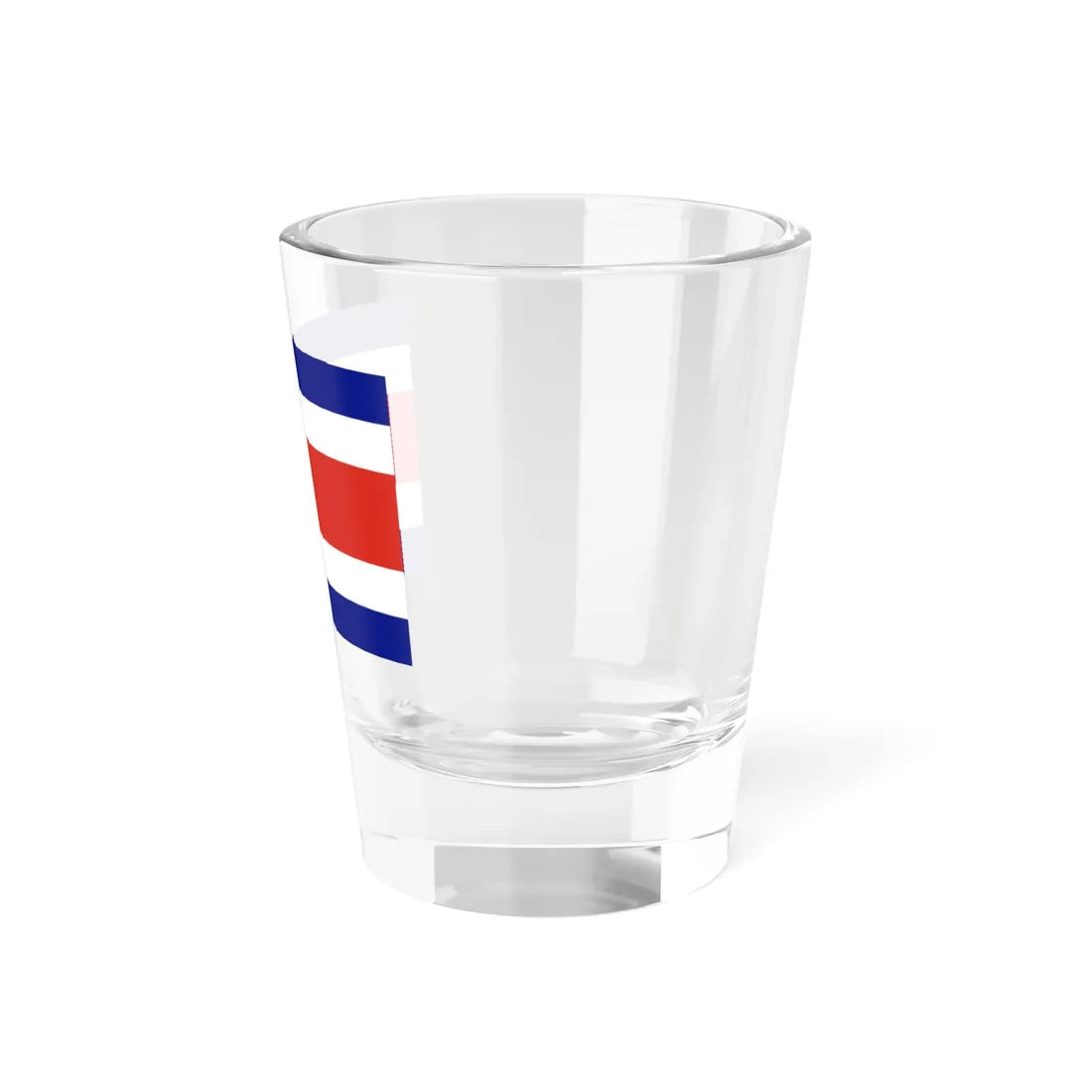 State Flag of Costa Rica 1906 3-2 (Costa Rica) Shot Glass 1.5oz - Go Mug Yourself