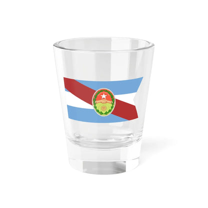 State Flag of Entre Rios (Argentina) Shot Glass 1.5oz 1.5oz - Go Mug Yourself