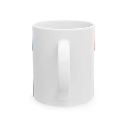 State Flag of Guatemala 1851-1858 (Guatemala) White Coffee Mug - Go Mug Yourself
