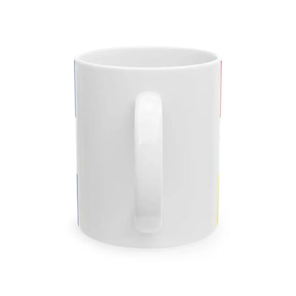 State Flag of Guatemala 1851-1858 (Guatemala) White Coffee Mug - Go Mug Yourself