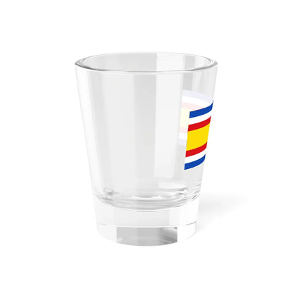 State Flag of Guatemala 1858-1871 (Guatemala) Shot Glass 1.5oz - Go Mug Yourself