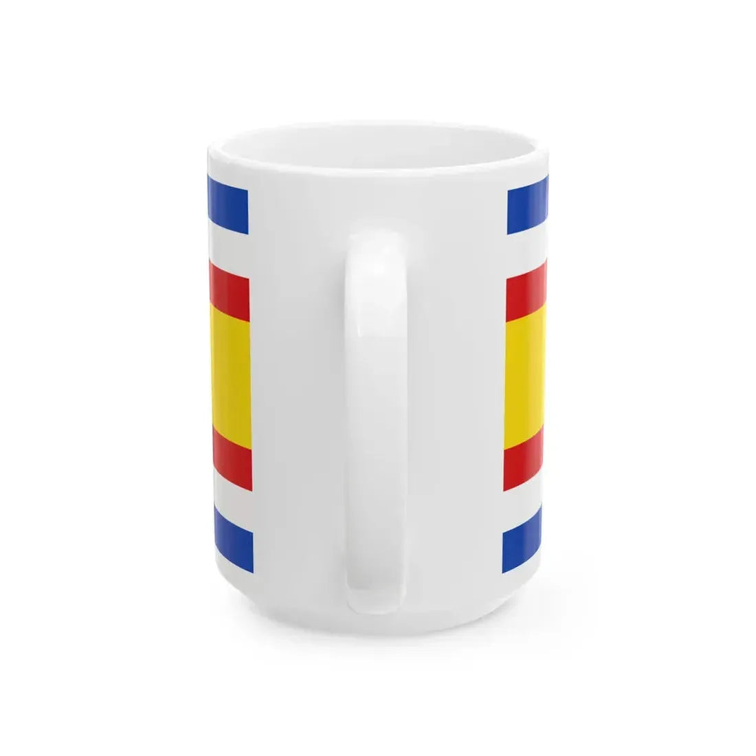 State Flag of Guatemala 1858-1871 (Guatemala) White Coffee Mug - Go Mug Yourself