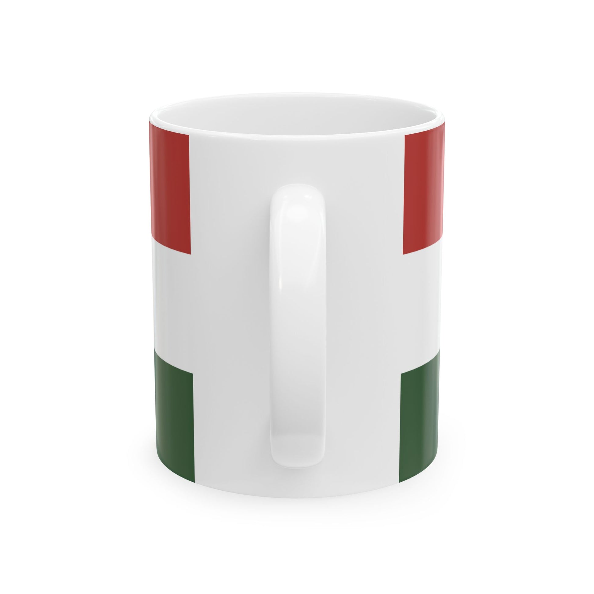 State Flag of Hungary 1995 proposal 1-2 aspect ratio (Hungary) White Coffee Mug-Go Mug Yourself
