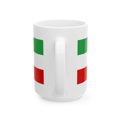 State flag of Iran 1933-1964 (Iran) White Coffee Mug - Go Mug Yourself