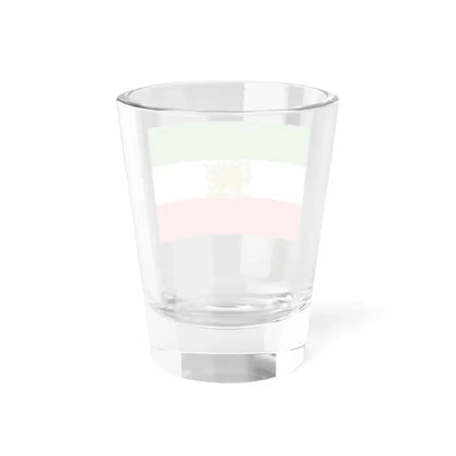 State flag of Iran 1964-1980 3-2 (Iran) Shot Glass 1.5oz - Go Mug Yourself