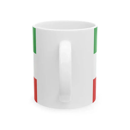State flag of Iran 1964-1980 (Iran) White Coffee Mug - Go Mug Yourself