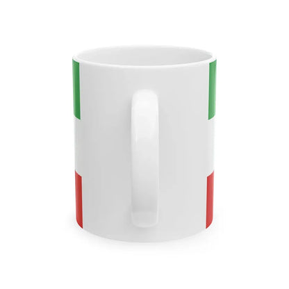State flag of Iran 1964-1980 (Iran) White Coffee Mug - Go Mug Yourself