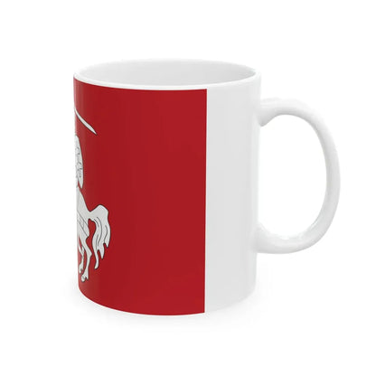 State Flag of Lithuania 1918 (Lithuania) White Coffee Mug - Go Mug Yourself