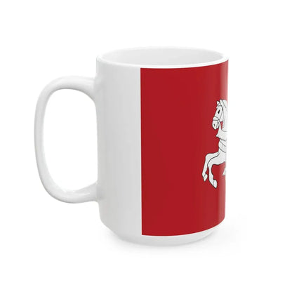State Flag of Lithuania 1918 (Lithuania) White Coffee Mug - Go Mug Yourself