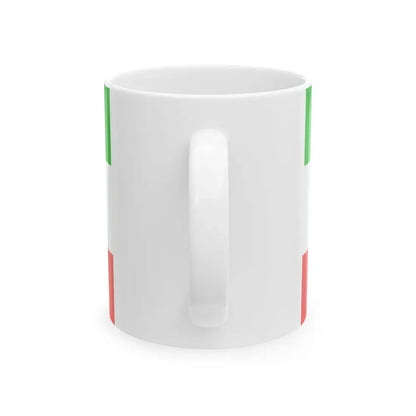 State flag of Persia 1907-1933 3-2 (Iran) White Coffee Mug - Go Mug Yourself