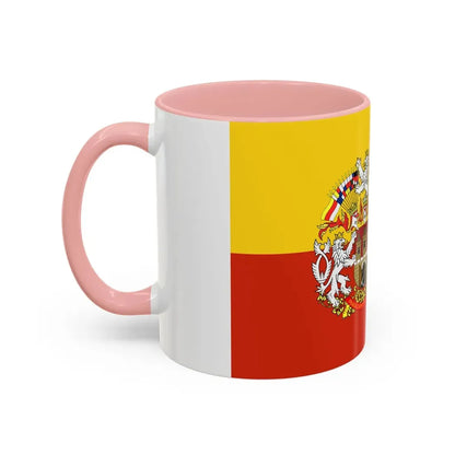 State Flag of Prague Czech Republic - Accent Coffee Mug - Go Mug Yourself